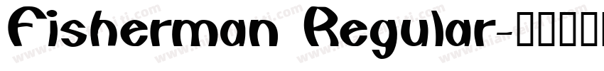 Fisherman Regular字体转换